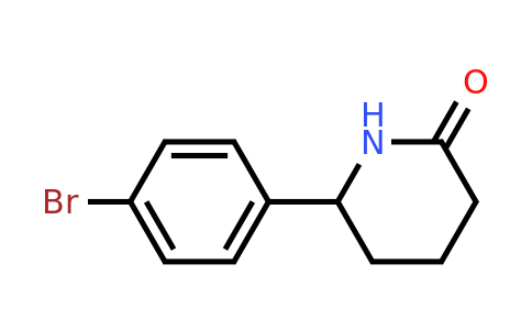 CAS 267880-78-4 | 6-(4-Bromophenyl)piperidin-2-one