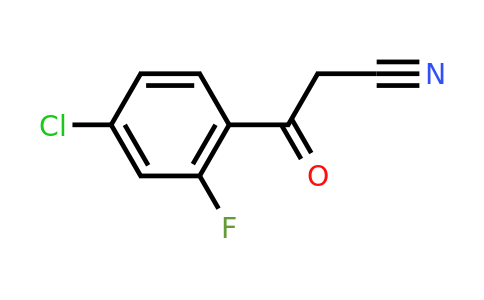 CAS 267880-83-1 | 3-(4-chloro-2-fluorophenyl)-3-oxopropanenitrile