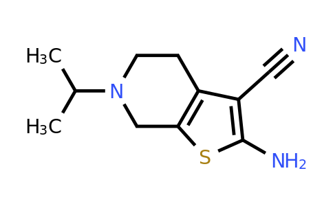 CAS 26830-40-0 | 2-amino-6-(propan-2-yl)-4H,5H,6H,7H-thieno[2,3-c]pyridine-3-carbonitrile