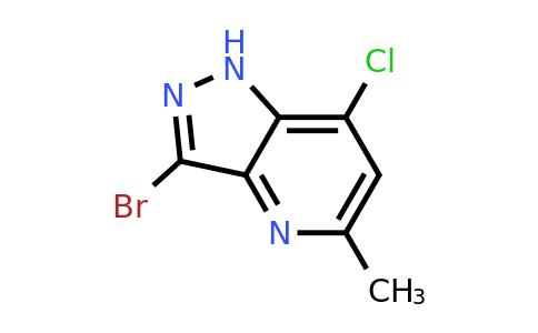 CAS 268547-53-1 | 3-Bromo-7-chloro-5-methyl-1H-pyrazolo[4,3-B]pyridine