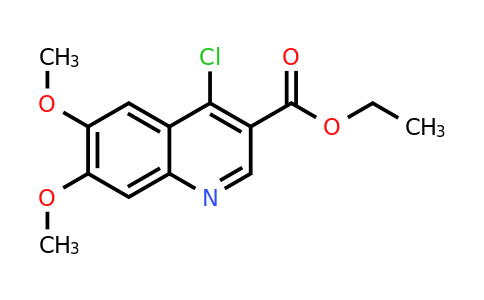 CAS 26893-14-1 | Ethyl 4-chloro-6,7-dimethoxyquinoline-3-carboxylate