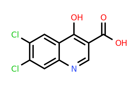 CAS 26893-20-9 | 6,7-Dichloro-4-hydroxyquinoline-3-carboxylic acid