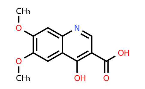 CAS 26893-22-1 | 4-Hydroxy-6,7-dimethoxyquinoline-3-carboxylic acid