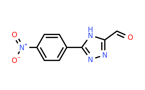 CAS 26899-29-6 | 5-(4-Nitrophenyl)-4H-1,2,4-triazole-3-carbaldehyde