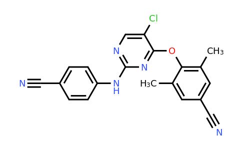 CAS 269055-05-2 | 4-((5-Chloro-2-((4-cyanophenyl)amino)pyrimidin-4-yl)oxy)-3,5-dimethylbenzonitrile