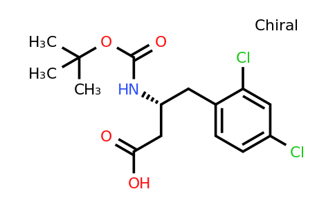CAS 269396-53-4 | (R)-2,4-Dichloro-b-(Boc-amino)benzenebutanoic acid