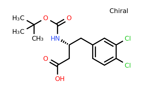 CAS 269396-56-7 | (R)-3,4-Dichloro-b-(Boc-amino)benzenebutanoic acid