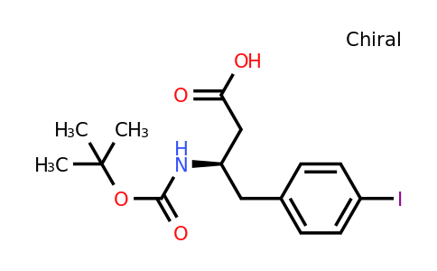 CAS 269396-71-6 | (R)-4-Iodo-b-(Boc-amino)benzenebutanoic acid