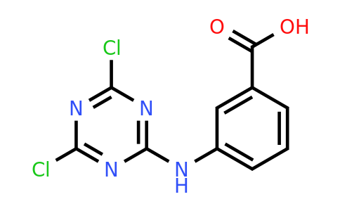 3-((4,6-Dichloro-1,3,5-triazin-2-yl)amino)benzoic acid