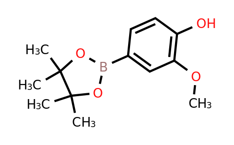 CAS 269410-22-2 | 2-Methoxy-4-(4,4,5,5-tetramethyl-1,3,2-dioxaborolan-2-YL)phenol