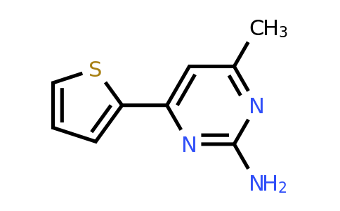 CAS 26963-43-9 | 4-Methyl-6-(thiophen-2-yl)pyrimidin-2-amine