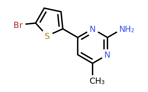 CAS 26963-44-0 | 4-(5-Bromothiophen-2-yl)-6-methylpyrimidin-2-amine