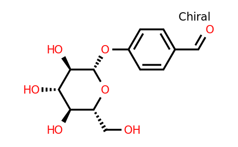 CAS 26993-16-8 | 4-(((2S,3R,4S,5S,6R)-3,4,5-Trihydroxy-6-(hydroxymethyl)tetrahydro-2H-pyran-2-yl)oxy)benzaldehyde