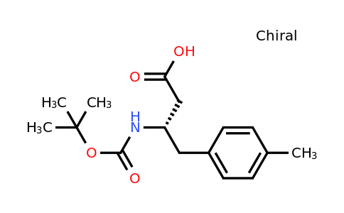 CAS 270062-96-9 | (S)-4-Methyl-b-(Boc-amino)benzenebutanoic acid