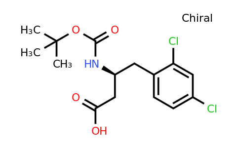 CAS 270063-48-4 | (S)-2,4-Dichloro-b-(Boc-amino)benzenebutanoic acid