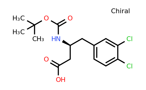 CAS 270063-51-9 | (S)-3,4-Dichloro-b-(Boc-amino)benzenebutanoic acid