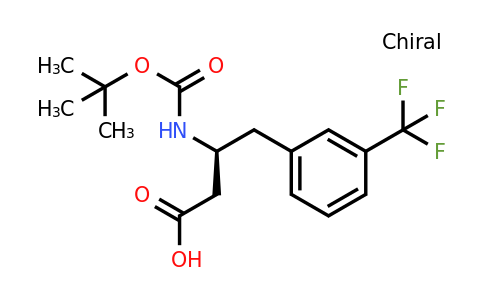 CAS 270065-77-5 | (S)-Boc-3-trifluoromethyl-b-homophenylalanine