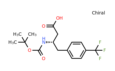 CAS 270065-80-0 | (S)-Boc-4-trifluoromethyl-b-homophenylalanine