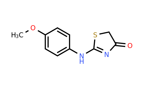 CAS 27052-12-6 | 2-[(4-methoxyphenyl)amino]-4,5-dihydro-1,3-thiazol-4-one
