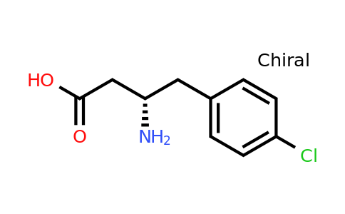 CAS 270596-41-3 | (S)-3-Amino-4-(4-chlorophenyl)butyric acid