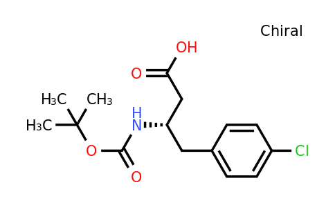 CAS 270596-42-4 | (S)-4-Chloro-b-(Boc-amino)benzenebutanoic acid