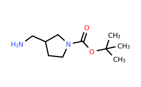 CAS 270912-72-6 | tert-butyl 3-(aminomethyl)pyrrolidine-1-carboxylate