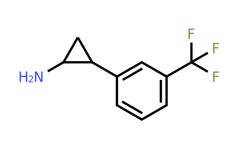 CAS 2711-57-1 | 2-[3-(Trifluoromethyl)phenyl]cyclopropan-1-amine