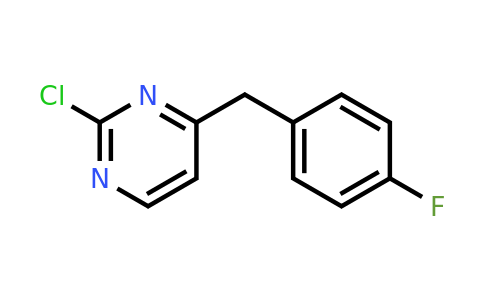 CAS 271258-54-9 | 2-Chloro-4-(4-fluorobenzyl)pyrimidine