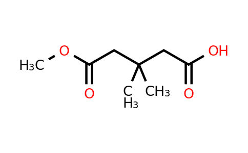 CAS 27151-66-2 | 5-methoxy-3,3-dimethyl-5-oxopentanoic acid