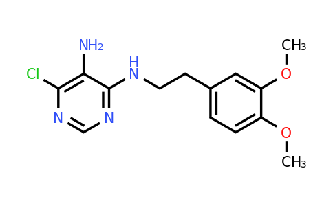 CAS 27188-91-6 | 6-Chloro-N4-(3,4-dimethoxyphenethyl)pyrimidine-4,5-diamine