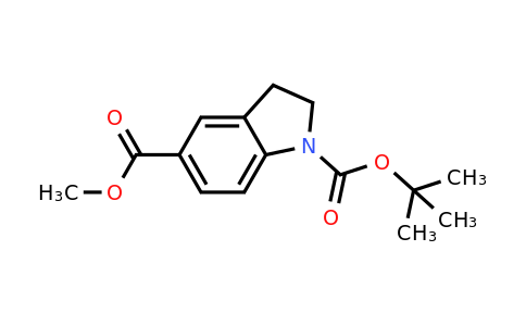 CAS 272438-12-7 | 1-tert-Butyl 5-methyl indoline-1,5-dicarboxylate