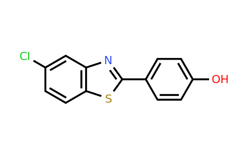 CAS 2727-25-5 | 4-(5-Chloro-1,3-benzothiazol-2-yl)phenol