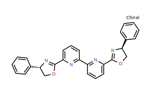 CAS 273216-89-0 | 6,6'-Bis((S)-4-phenyl-4,5-dihydrooxazol-2-yl)-2,2'-bipyridine
