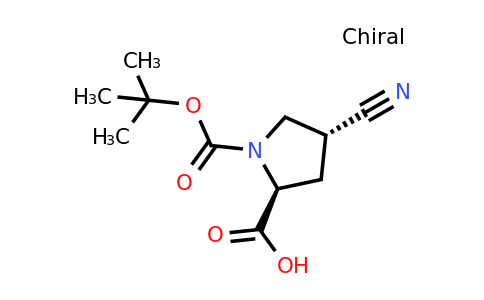 CAS 273221-94-6 | (2S,4R)-1-(Tert-butoxycarbonyl)-4-cyanopyrrolidine-2-carboxylic acid