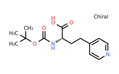 CAS 273222-03-0 | (S)-2-Tert-butoxycarbonylamino-4-pyridin-4-YL-butyric acid