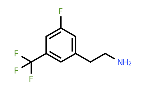 CAS 273384-80-8 | 2-(3-Fluoro-5-(trifluoromethyl)phenyl)ethanamine