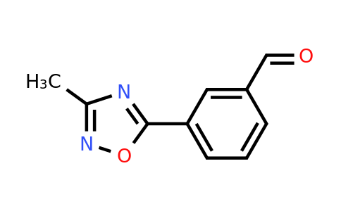 CAS 273727-50-7 | 3-(3-Methyl-1,2,4-oxadiazol-5-yl)benzaldehyde