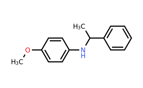CAS 2743-01-3 | 4-Methoxy-N-(1-phenylethyl)aniline