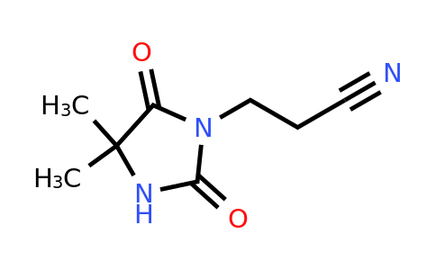 CAS 27430-50-8 | 3-(4,4-Dimethyl-2,5-dioxoimidazolidin-1-yl)propanenitrile