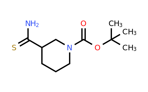 CAS 274682-80-3 | Tert-butyl 3-(thiocarbamoyl)piperidine-1-carboxylate