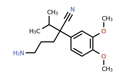 CAS 27487-66-7 | 5-Amino-2-(3,4-dimethoxyphenyl)-2-isopropylpentanenitrile