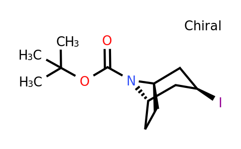 CAS 2750168-72-8 | tert-butyl exo-3-iodo-8-azabicyclo[3.2.1]octane-8-carboxylate