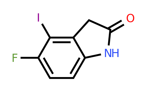 CAS 275386-75-9 | 5-Fluoro-4-iodoindolin-2-one