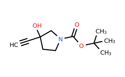 CAS 275387-76-3 | tert-butyl 3-ethynyl-3-hydroxypyrrolidine-1-carboxylate