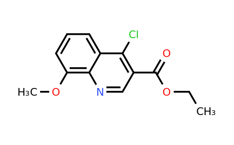 CAS 27568-05-4 | Ethyl 4-chloro-8-methoxyquinoline-3-carboxylate