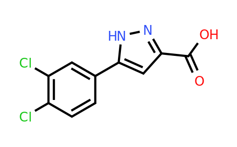 CAS 276684-04-9 | 5-(3,4-Dichlorophenyl)-1H-pyrazole-3-carboxylic acid
