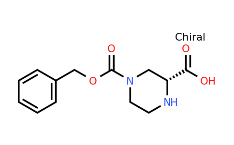 CAS 276695-09-1 | (R)-4-(Benzyloxycarbonyl)piperazine-2-carboxylic acid