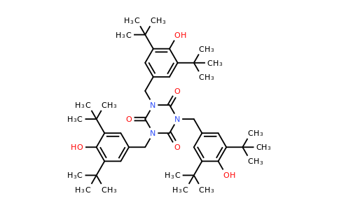 CAS 27676-62-6 | 1,3,5-Tris(3,5-di-tert-butyl-4-hydroxybenzyl)-1,3,5-triazinane-2,4,6-trione