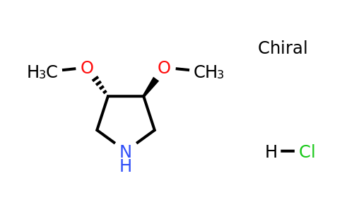 CAS 276862-69-2 | (3S,4S)-3,4-dimethoxypyrrolidine;hydrochloride