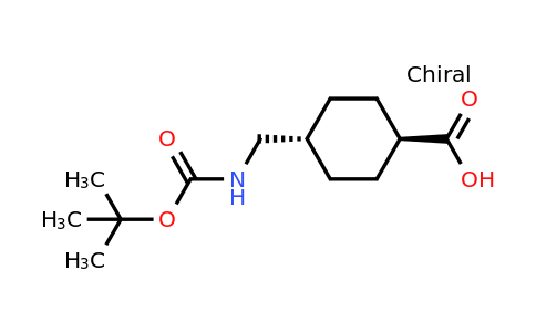 CAS 27687-14-5 | (1r,4r)-4-({[(tert-butoxy)carbonyl]amino}methyl)cyclohexane-1-carboxylic acid
